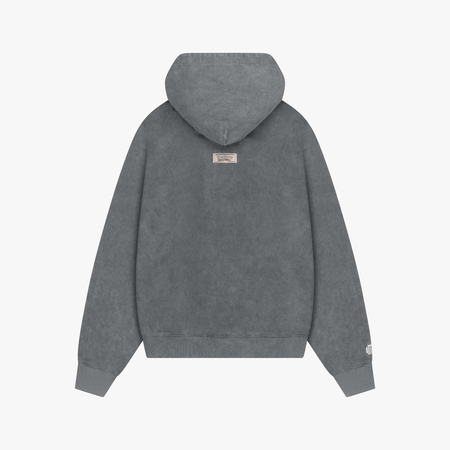 NORRIS ZIP HOODIE | ACID GREY