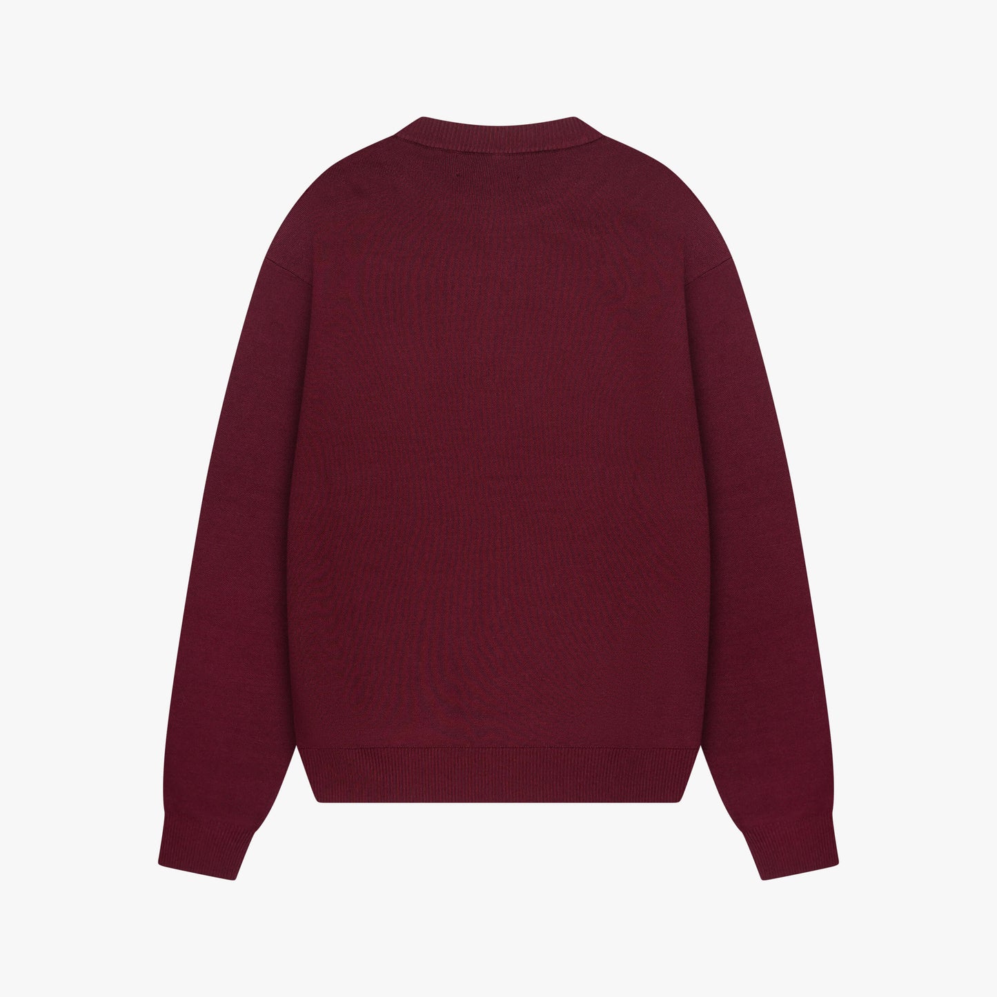 MONDRIAN KNITTED SWEATER | BORDEAUX/WHITE