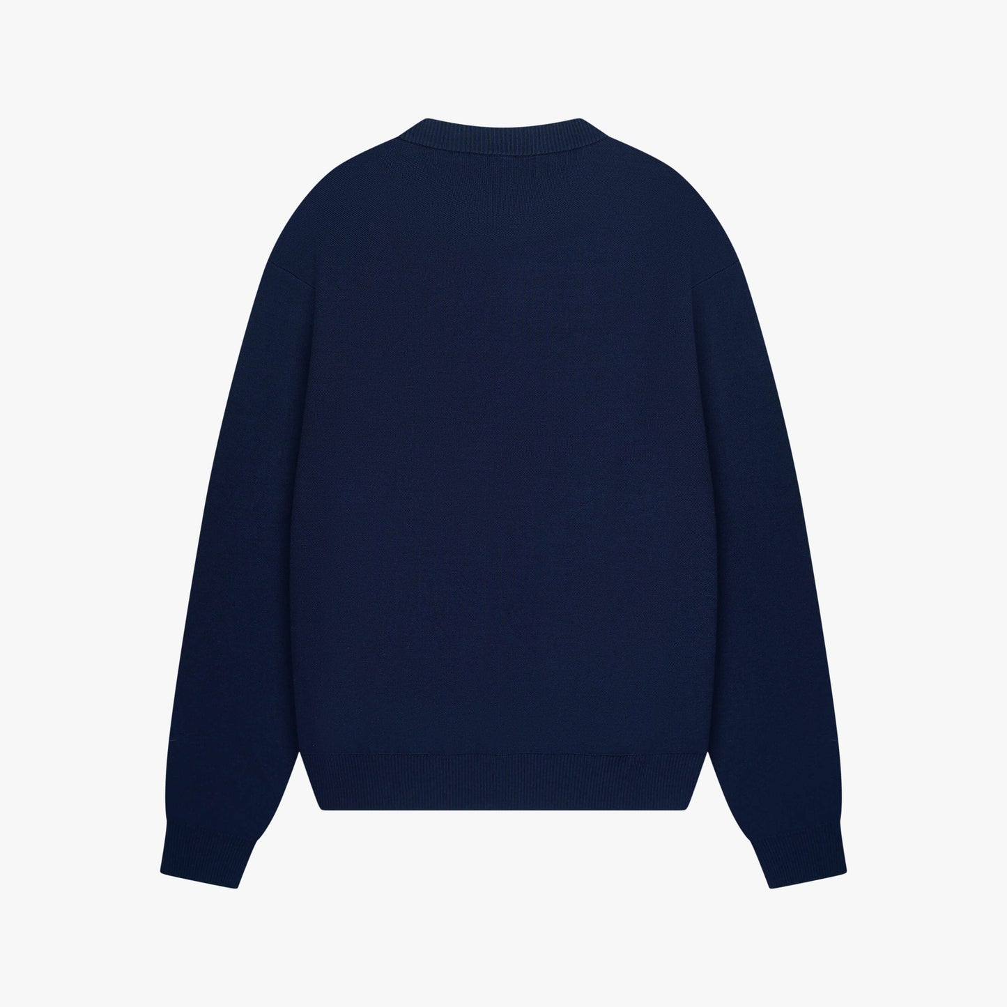MONDRIAN KNITTED SWEATER | NAVY/WHITE