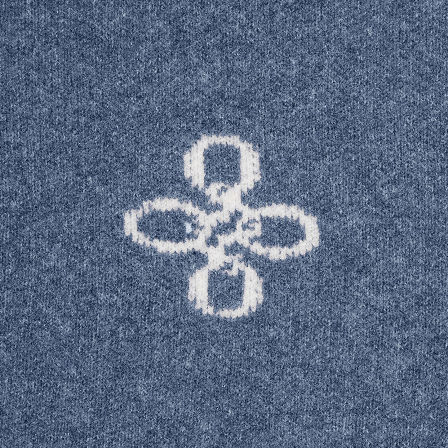 CALVIN KNITTED SET | DENIM BLUE