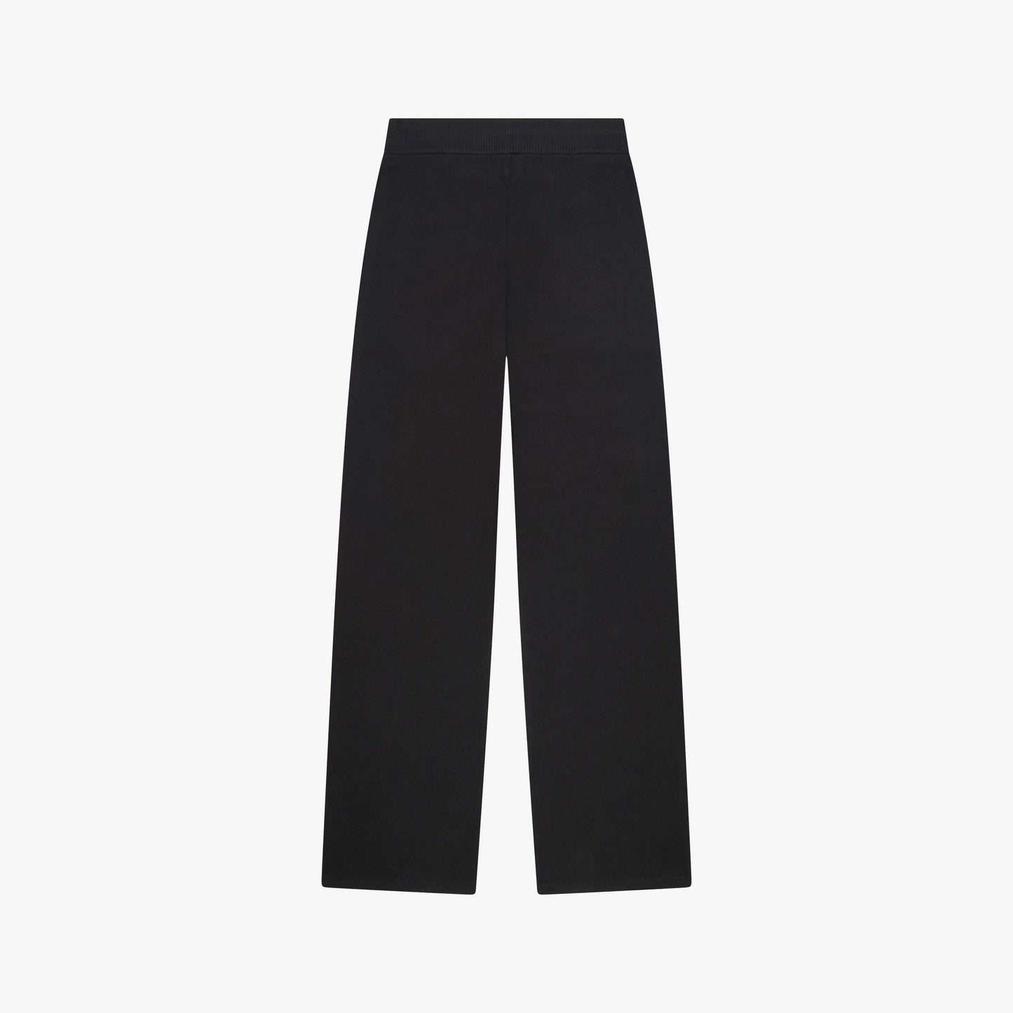 FLO KNITTED PANTS | BLACK/OFF WHITE