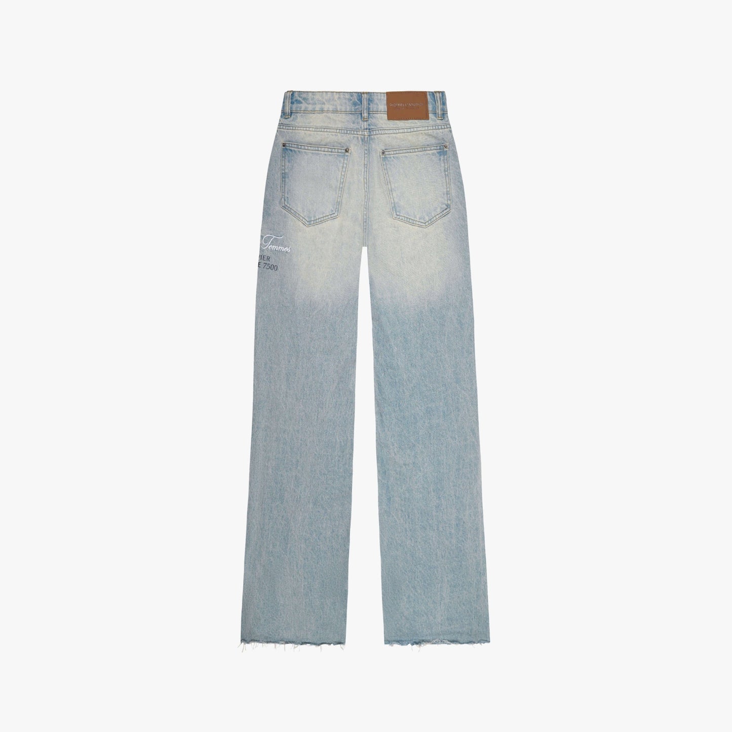 MIA STRAIGHT DENIM JEANS | LIGHT BLUE