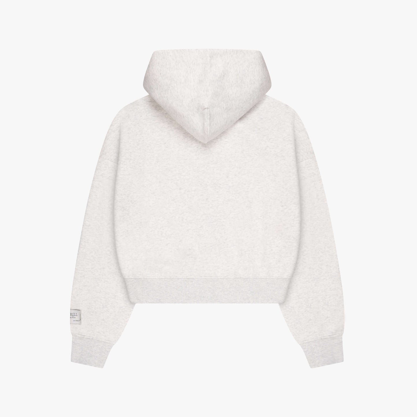 JADA ZIP HOODIE | LIGHT GREY MELEE