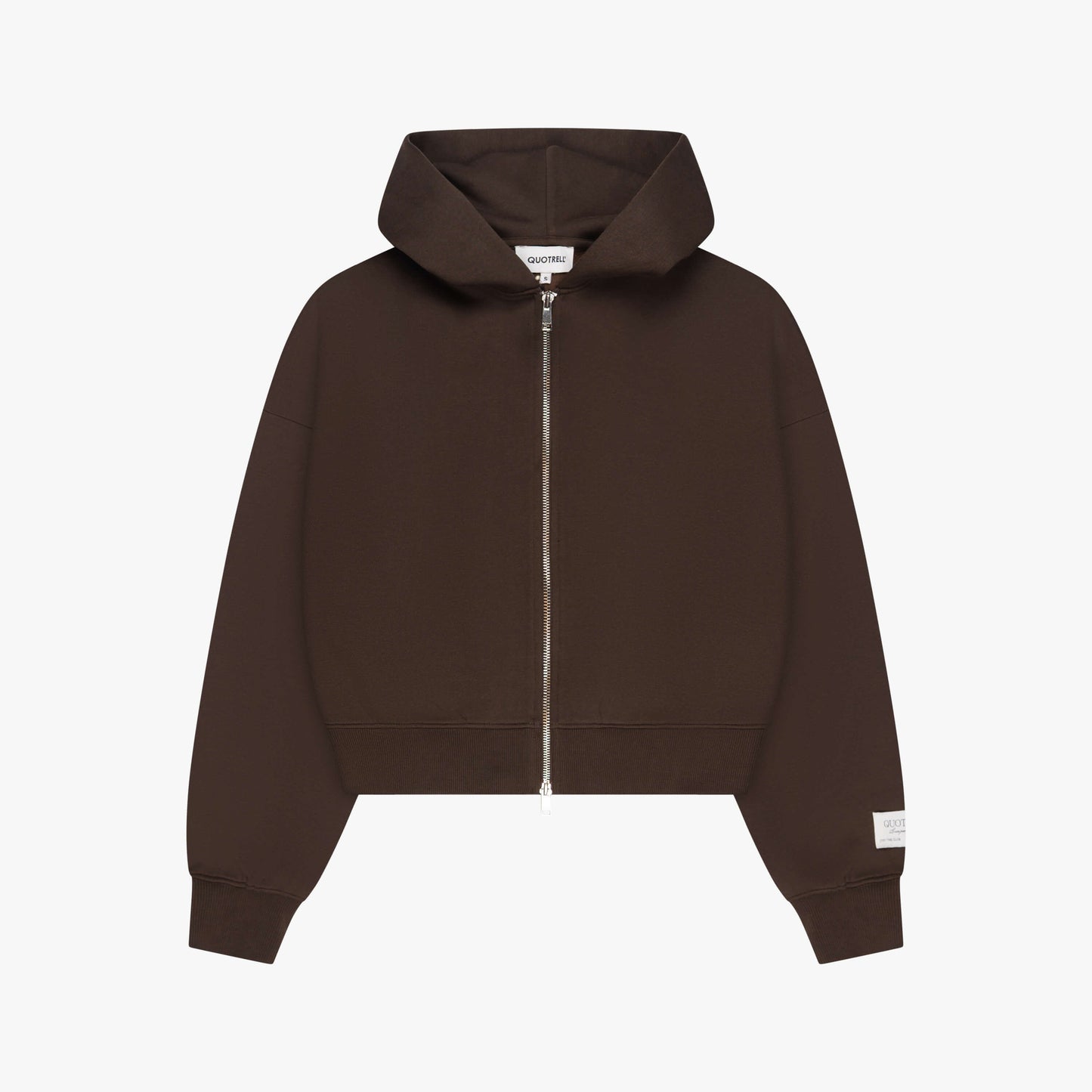 JADA ZIP HOODIE | BROWN