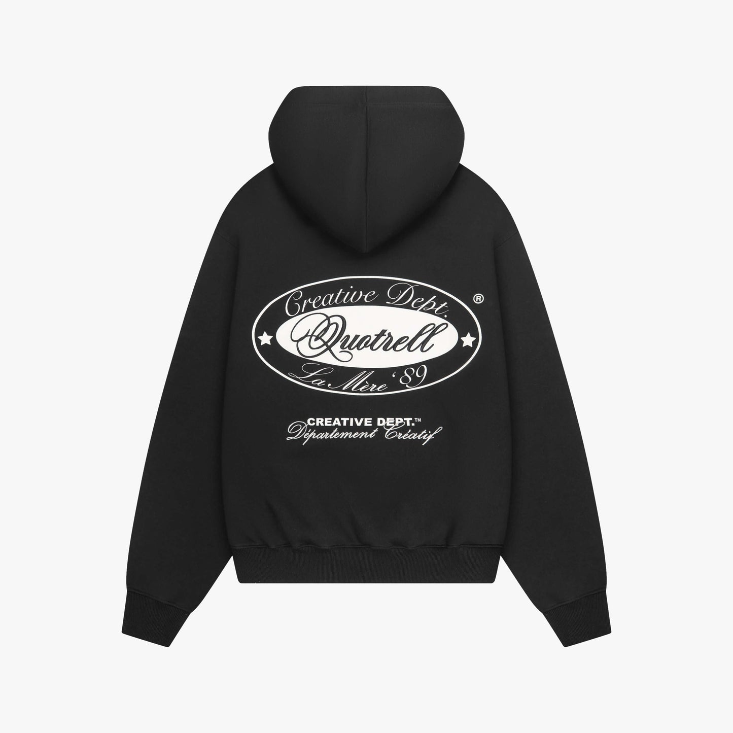 LA MERE HOODIE | BLACK/WHITE