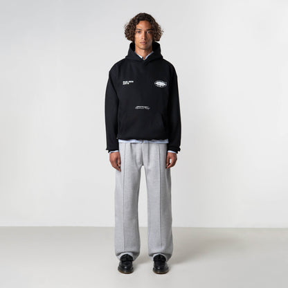 LA MERE HOODIE | BLACK/WHITE