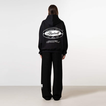 LA MERE HOODIE | BLACK/WHITE