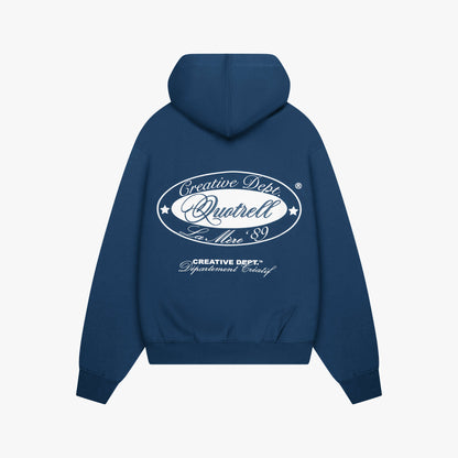 LA MERE HOODIE | NAVY/WHITE
