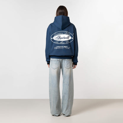 LA MERE HOODIE | NAVY/WHITE