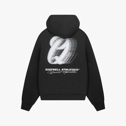 ATHLETICS HOODIE | BLACK/WHITE