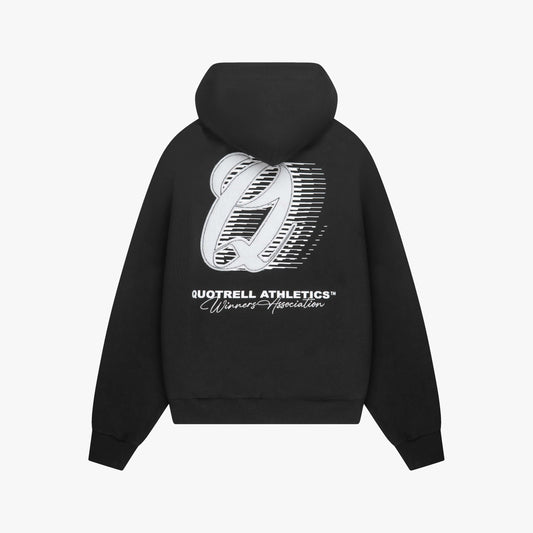 ATHLETICS HOODIE | BLACK/WHITE