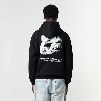 ATHLETICS HOODIE | BLACK/WHITE