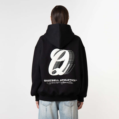 ATHLETICS HOODIE | BLACK/WHITE