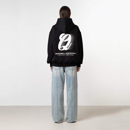 ATHLETICS HOODIE | BLACK/WHITE