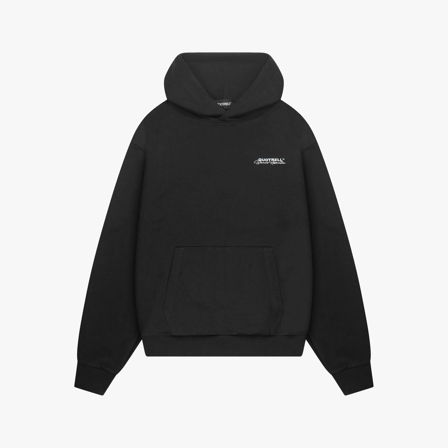 ATHLETICS HOODIE | BLACK/WHITE