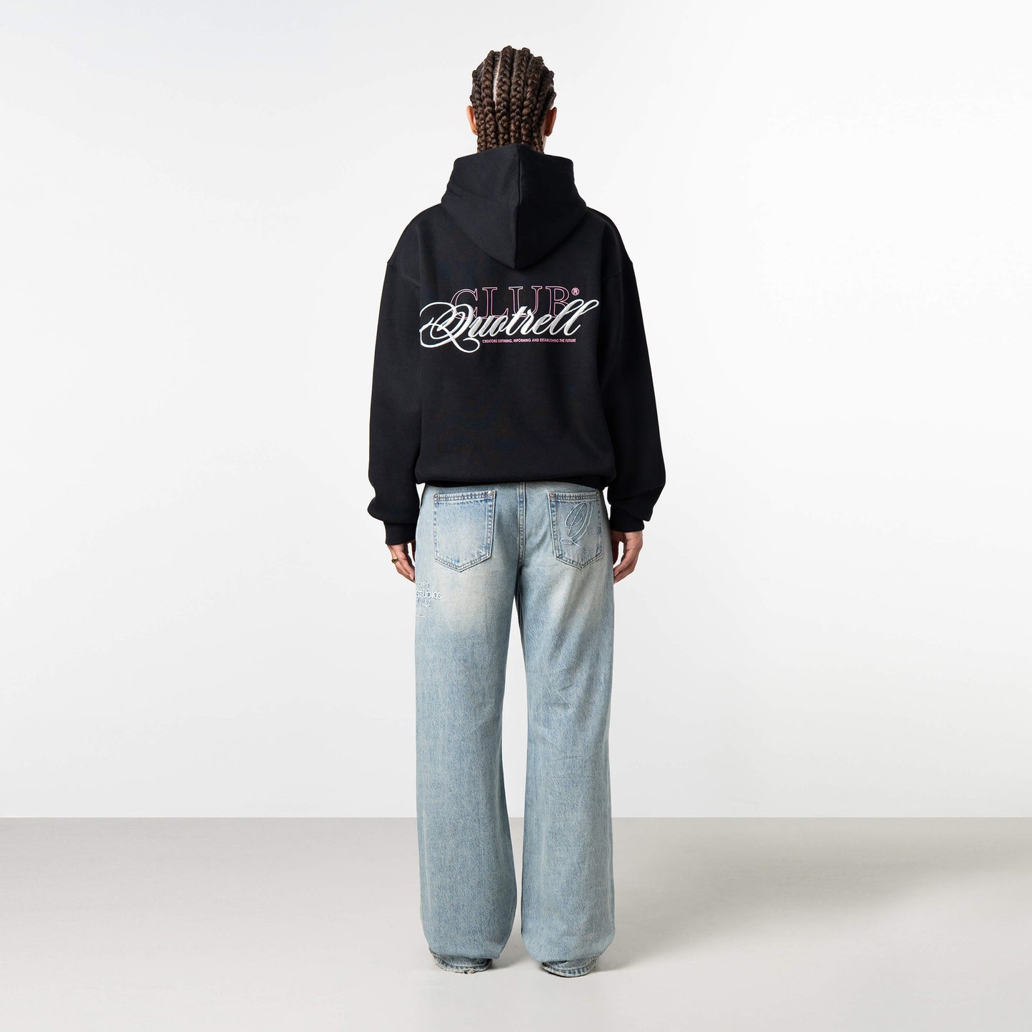 FUTURA HOODIE | BLACK/WHITE