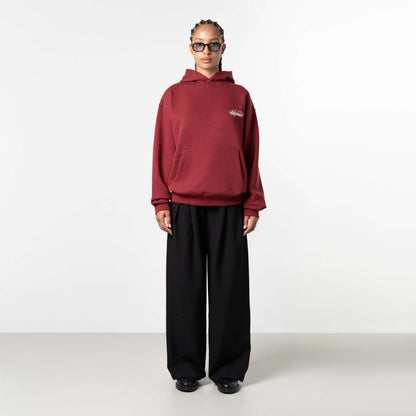 FUTURA HOODIE | BORDEAUX/WHITE