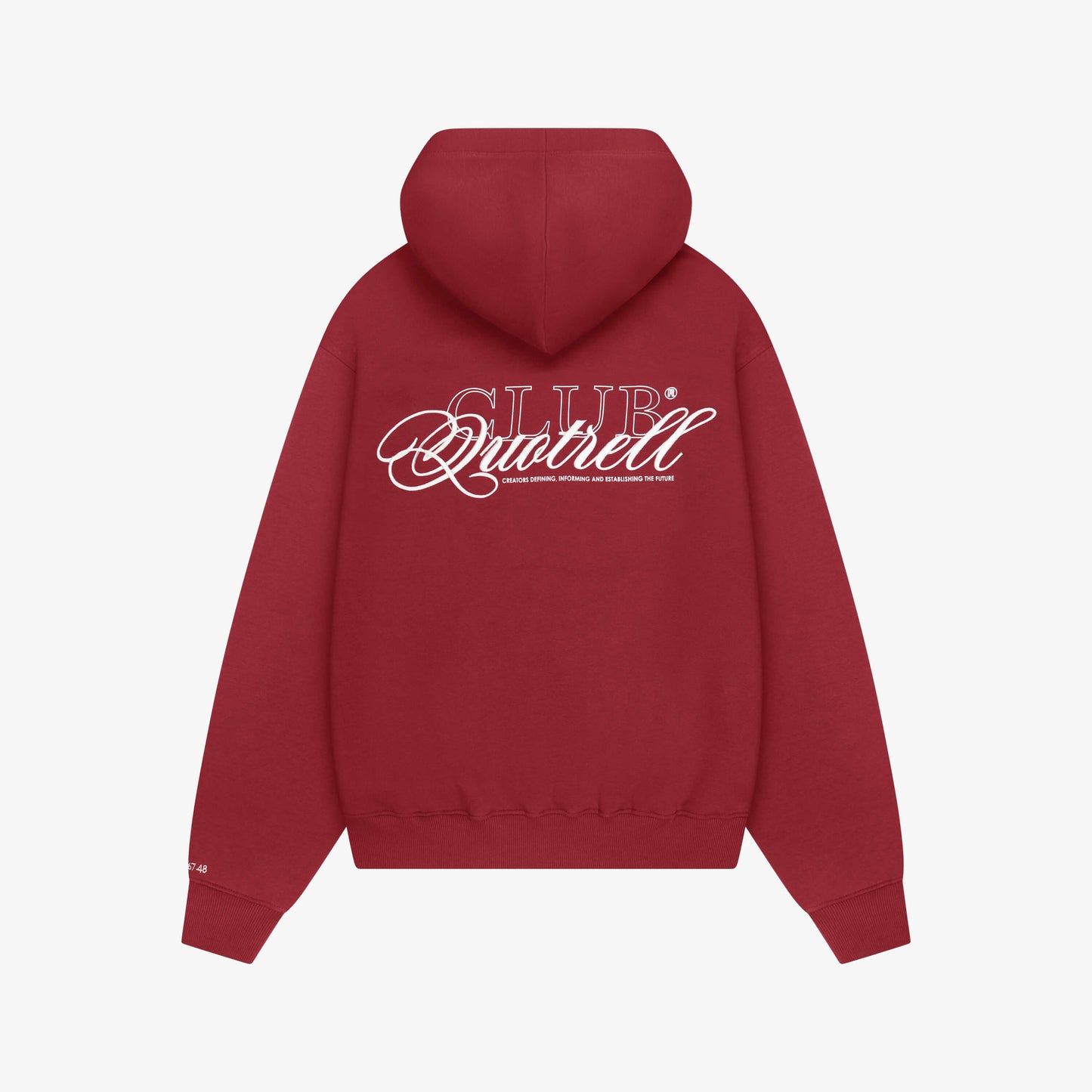 FUTURA HOODIE | BORDEAUX/WHITE