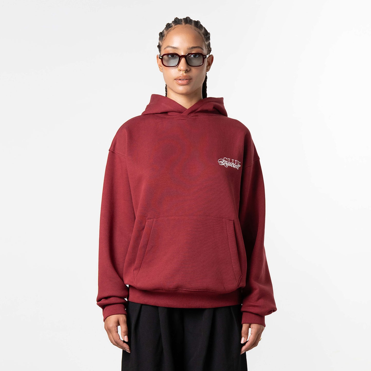 FUTURA HOODIE | BORDEAUX/WHITE