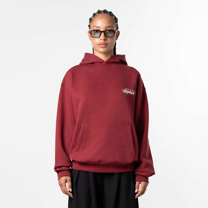 FUTURA HOODIE | BORDEAUX/WHITE