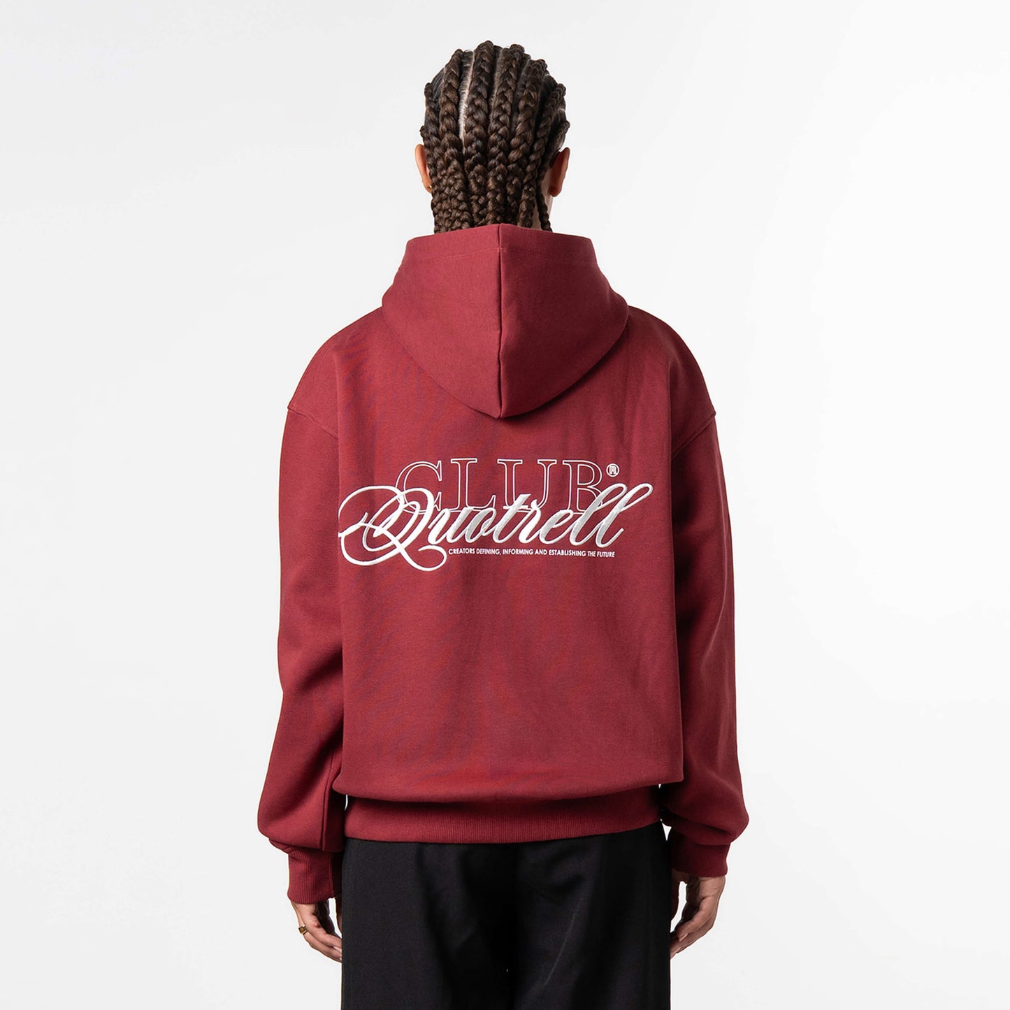 FUTURA HOODIE | BORDEAUX/WHITE