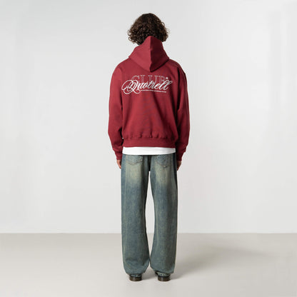 FUTURA HOODIE | BORDEAUX/WHITE