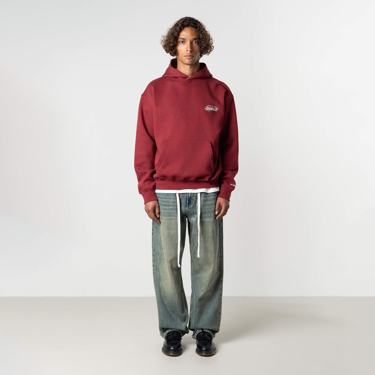 FUTURA HOODIE | BORDEAUX/WHITE