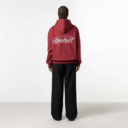 FUTURA HOODIE | BORDEAUX/WHITE