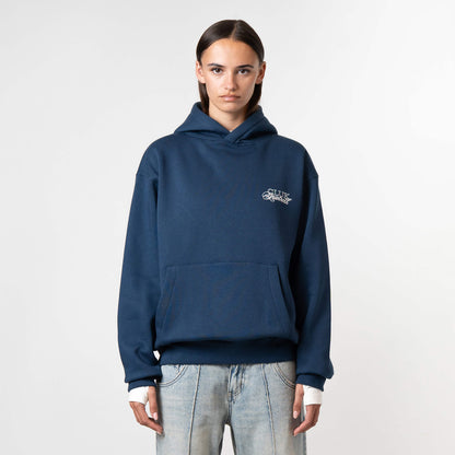 FUTURA HOODIE | NAVY/WHITE