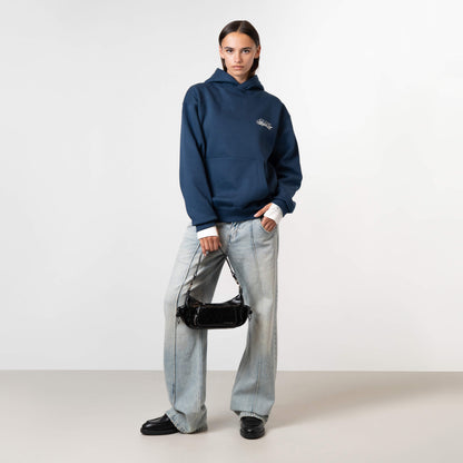 FUTURA HOODIE | NAVY/WHITE