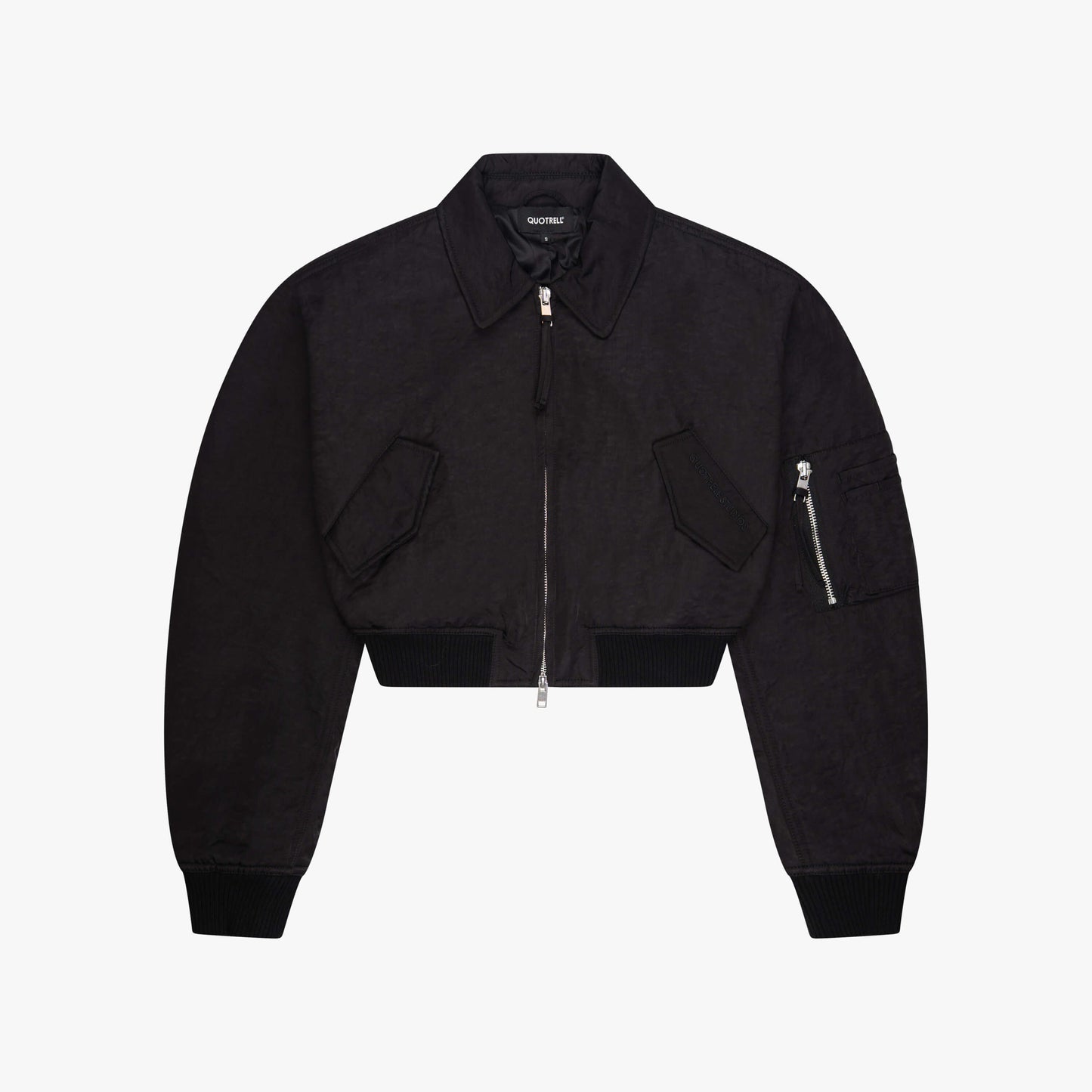 FREYA BOMBER | BLACK