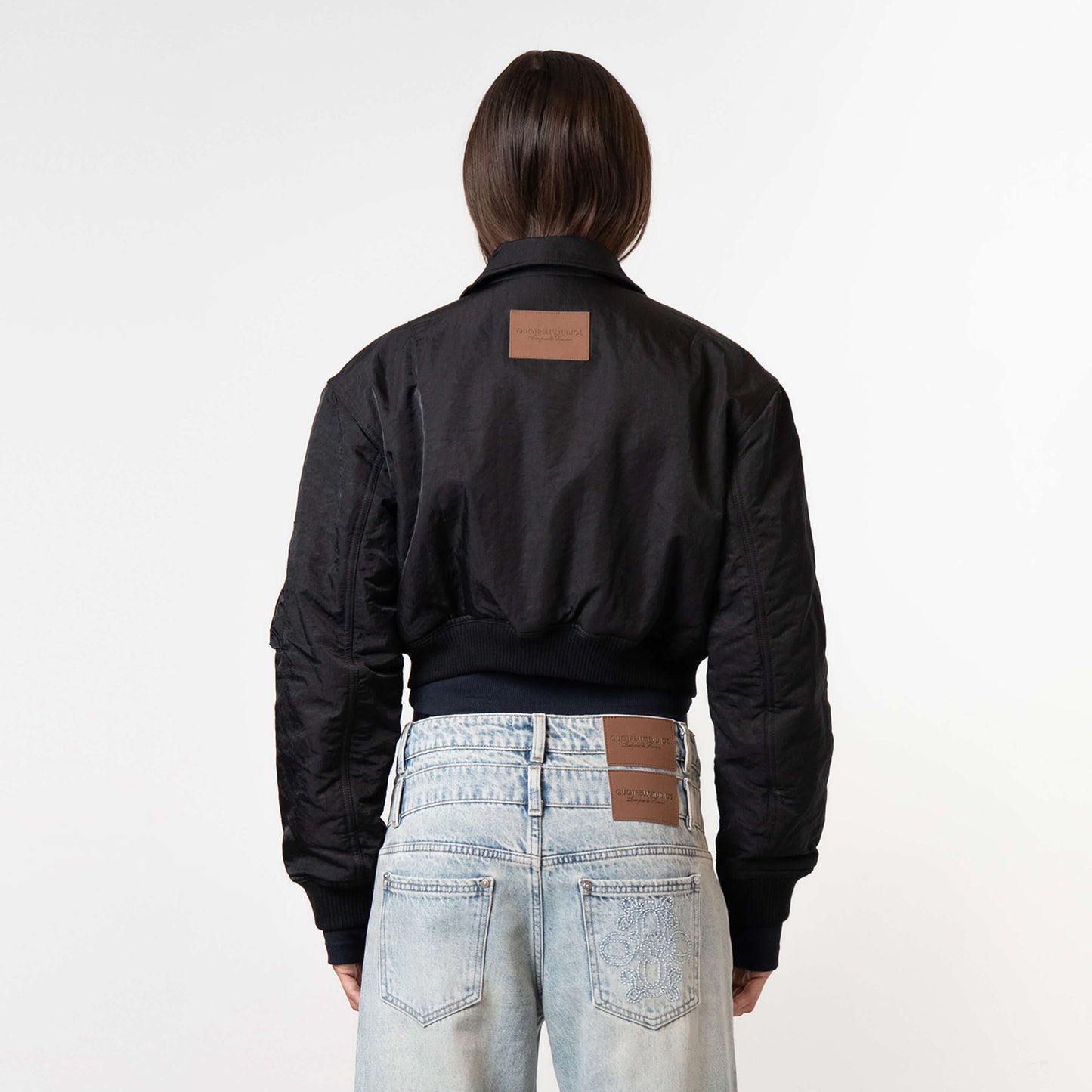 FREYA BOMBER | BLACK