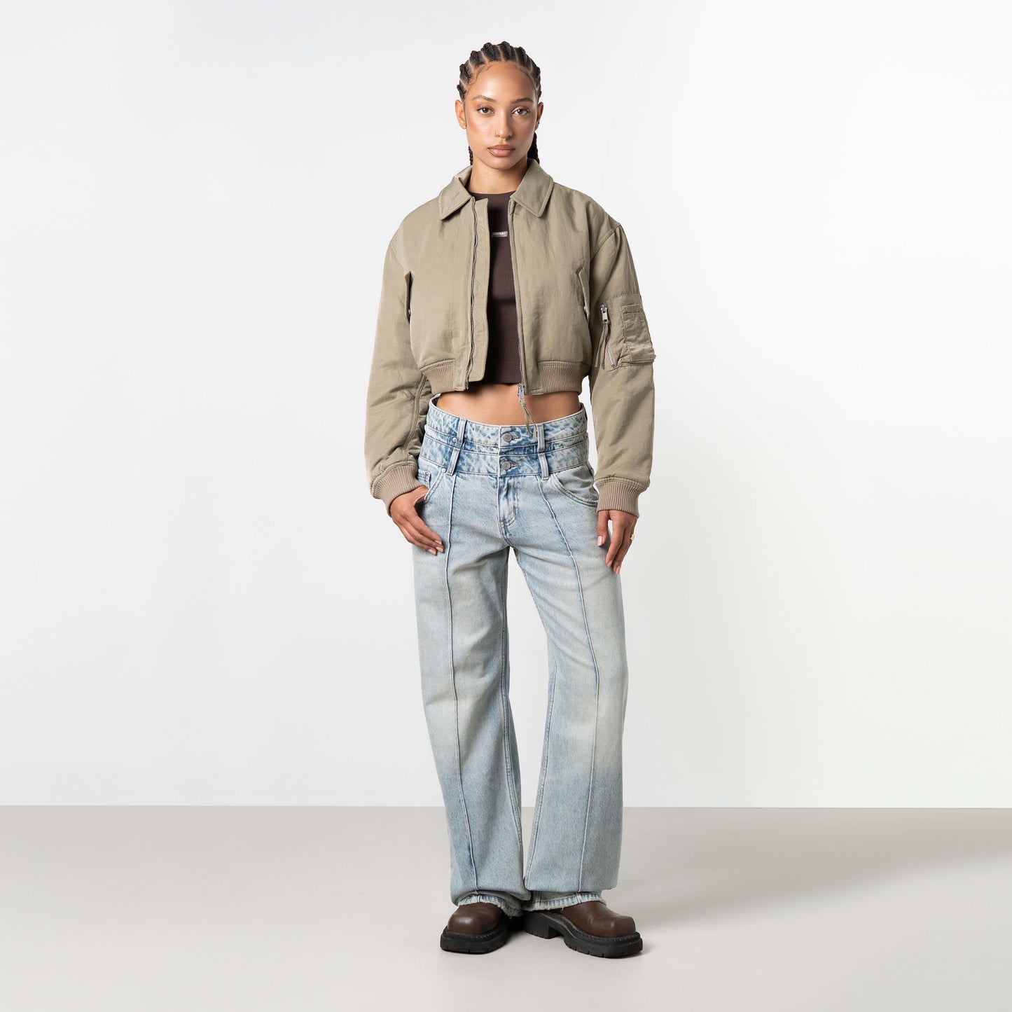 FREYA BOMBER | KHAKI