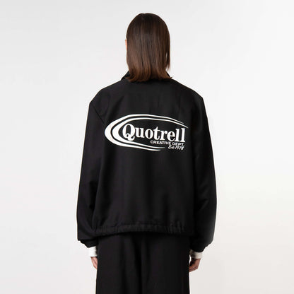 JOSH COACH JACKET | BLACK/WHITE