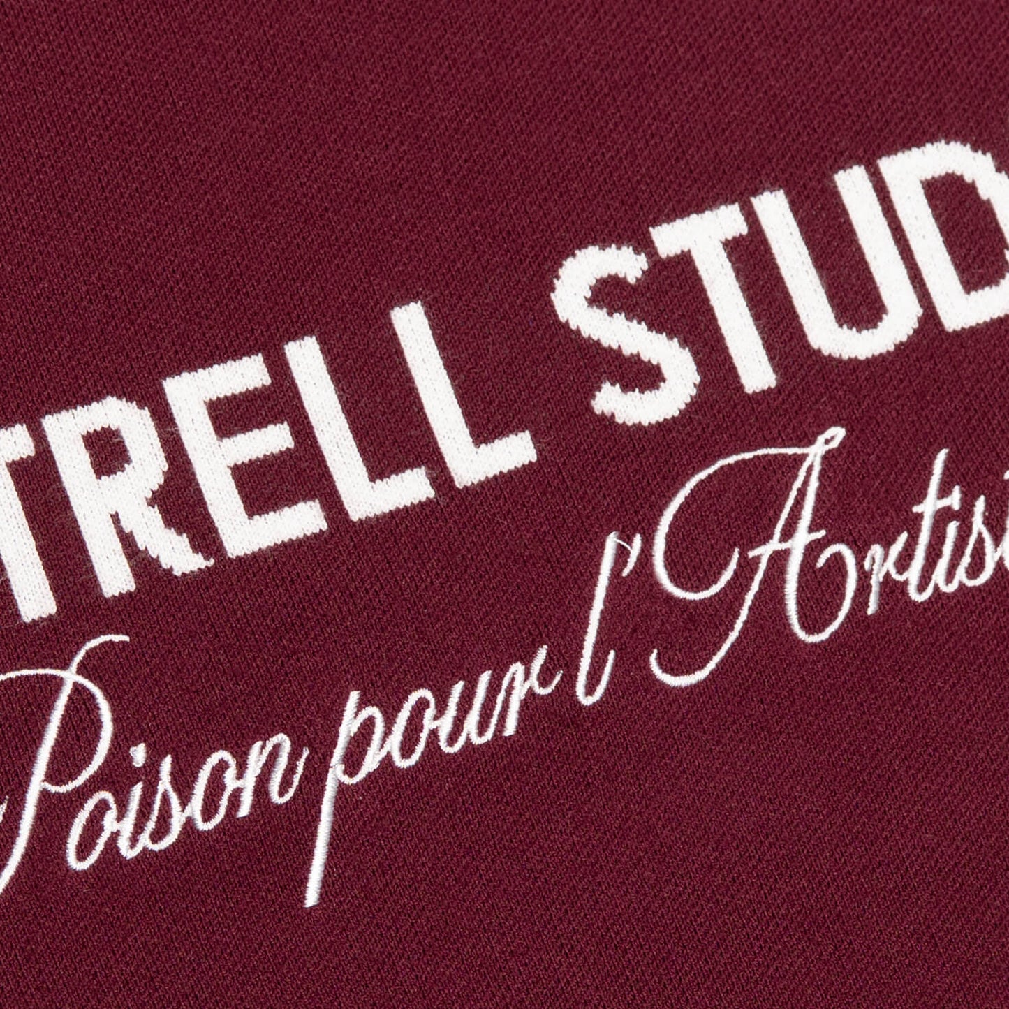 MONDRIAN KNITTED SWEATER | BORDEAUX/WHITE