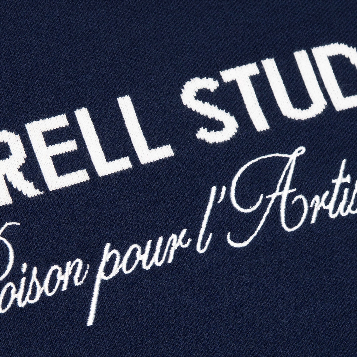 MONDRIAN KNITTED SWEATER | NAVY/WHITE