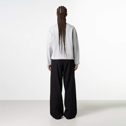 MONDRIAN KNITTED SWEATER | GREY MELEE/NAVY