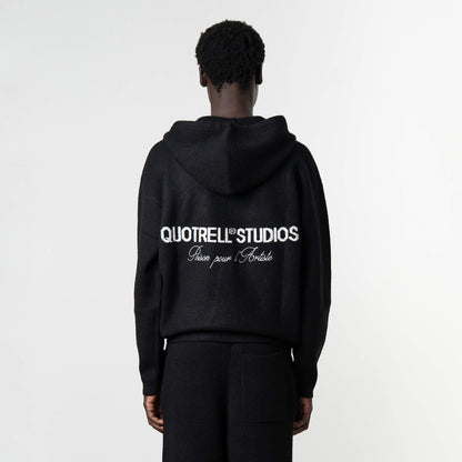 CALVIN KNITTED SET | BLACK/WHITE