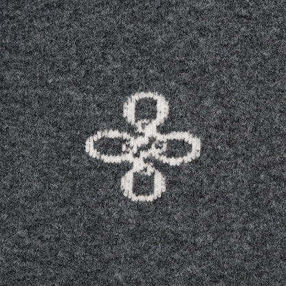 CALVIN KNITTED ZIP HOODIE | GREY MELEE