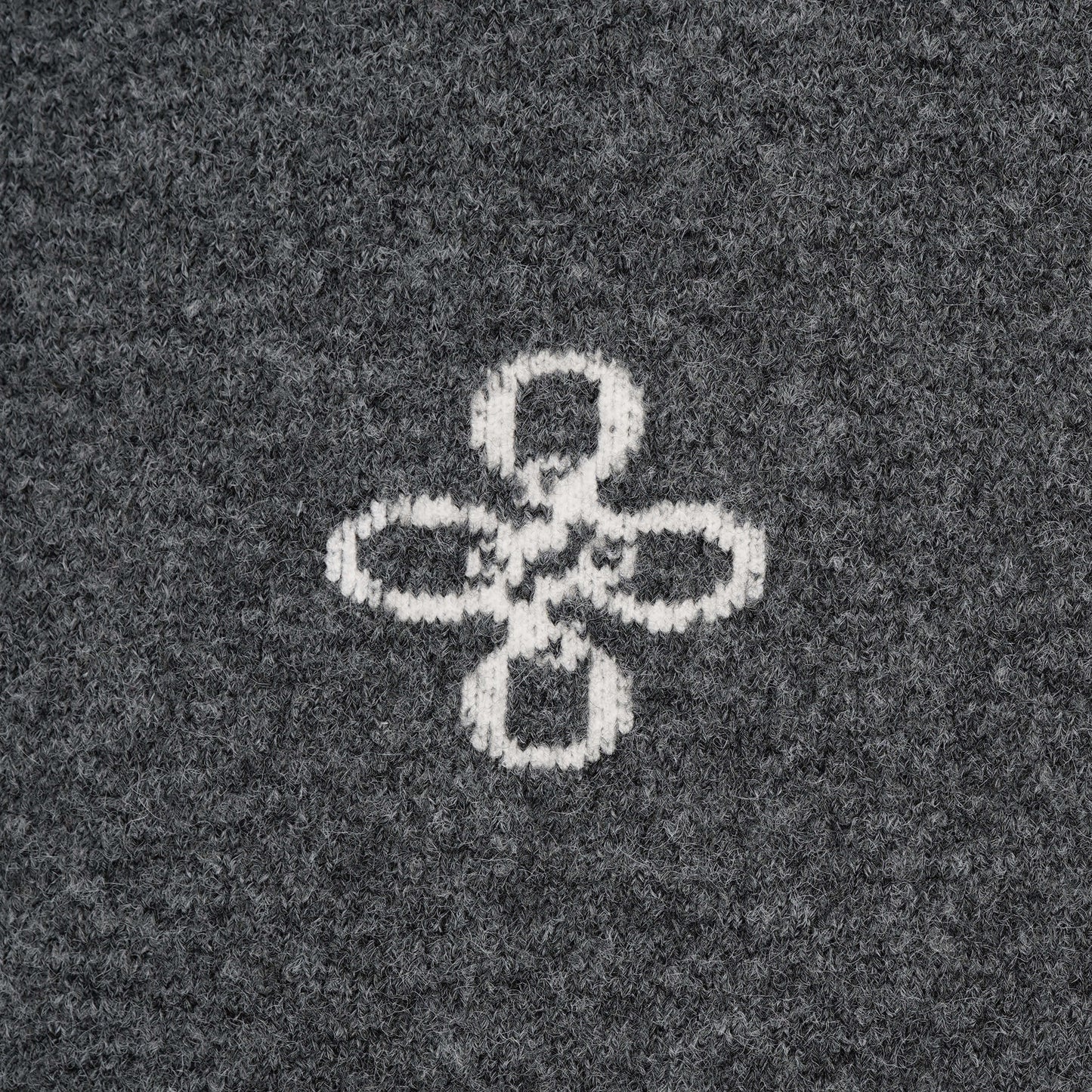 CALVIN KNITTED SET | GREY MELEE