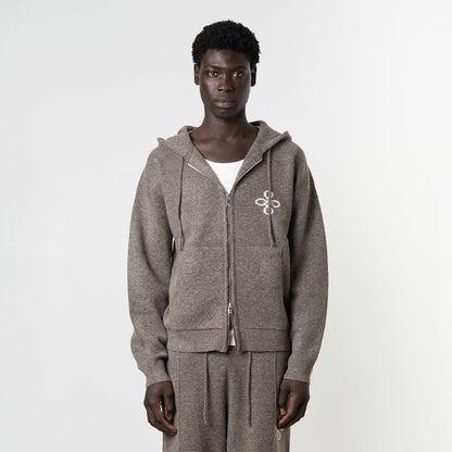 CALVIN KNITTED SET | TAUPE