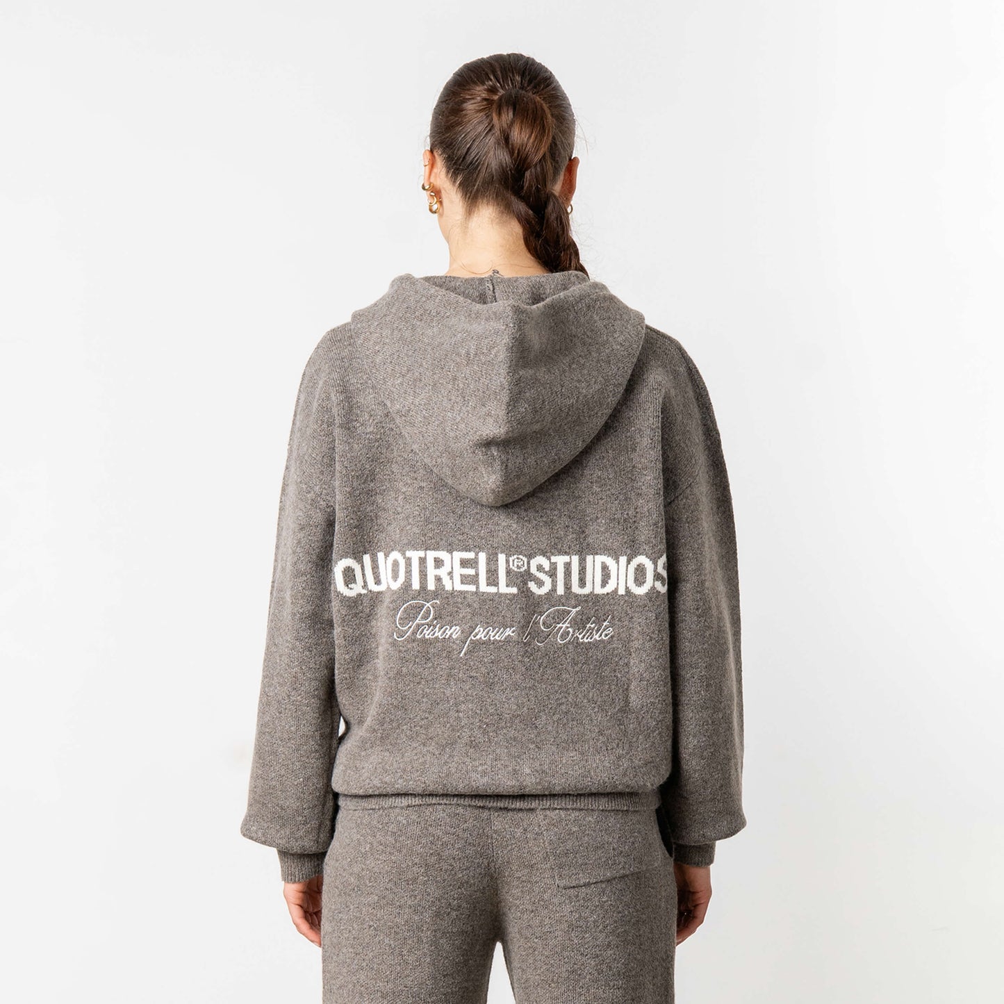 CALVIN KNITTED SET | TAUPE