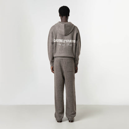 CALVIN KNITTED SET | TAUPE