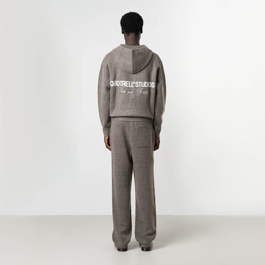 CALVIN KNITTED SET | TAUPE