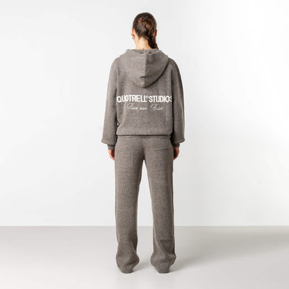 CALVIN KNITTED SET | TAUPE