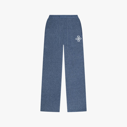 CALVIN KNITTED PANTS | DENIM BLUE