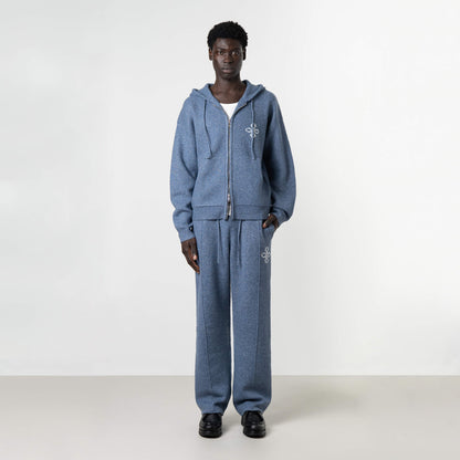 CALVIN KNITTED PANTS | DENIM BLUE