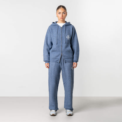 CALVIN KNITTED PANTS | DENIM BLUE