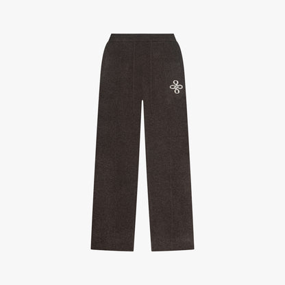 CALVIN KNITTED PANTS | BROWN MELEE