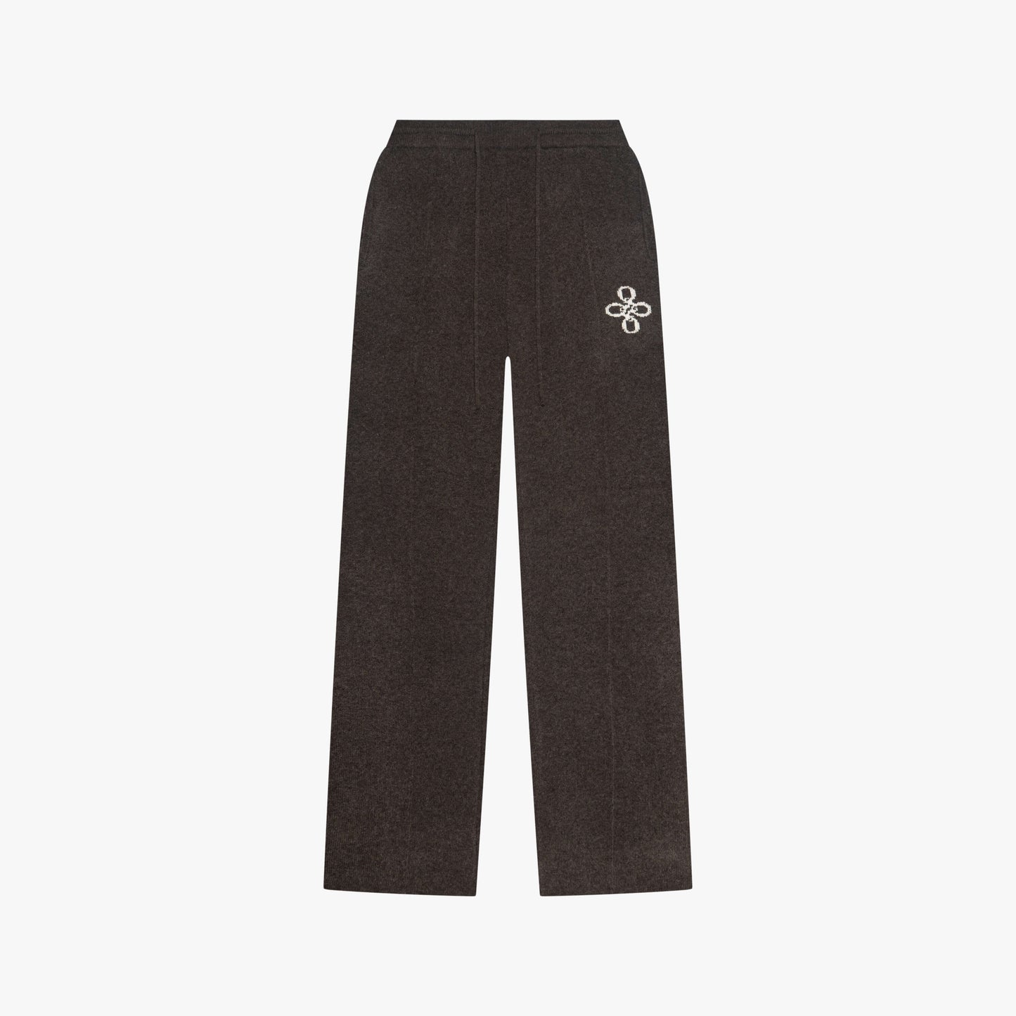 CALVIN KNITTED PANTS | BROWN MELEE
